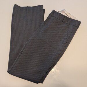 Banana Republic Women's Ryan Fit Pants - Brown Pinstripe - Size 2